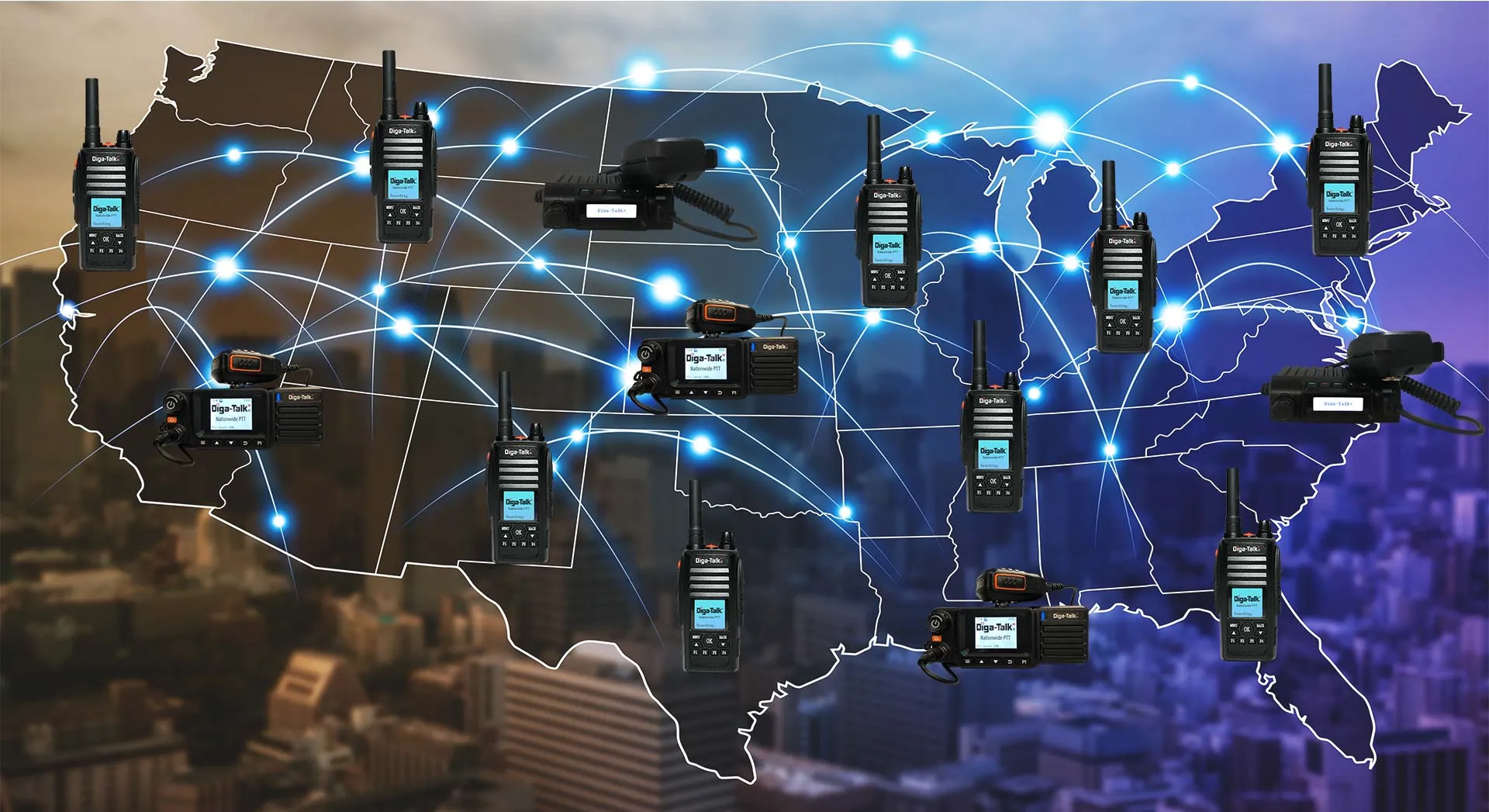 Nationwide PTT/PoC Coverage